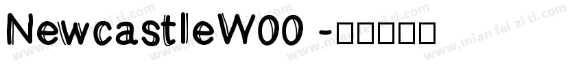 NewcastleW00 字体转换
